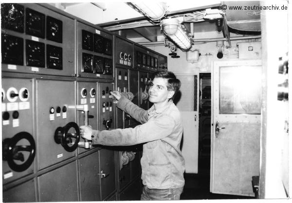 MS Zeulenroda 2. Techn. Offizier an der Elektroverteilung