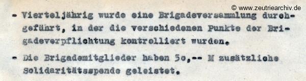 Brigadebuch 3 DWB3 der VEB Metallweberei Neustadt Orla Betriebsteil Zeulenroda DDR