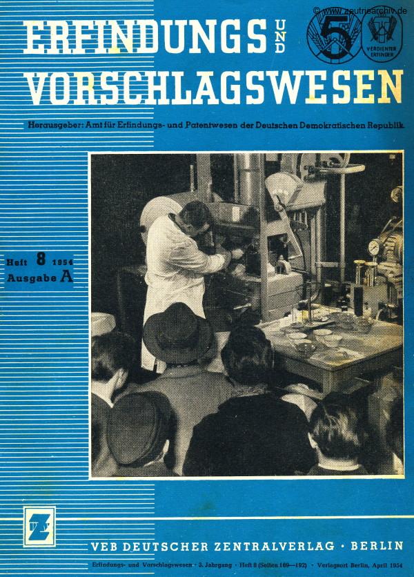 Industrieladen Berlin Zeutrie Möbel Zeulenroda DDR Erfindungs und Vorschlagswesen Herbert Heintze