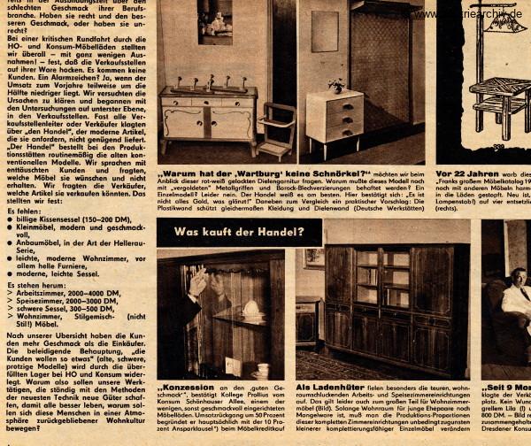 Zeuro Zeutrie Möbel Zeulenroda Neue Berliner Jillustrierte