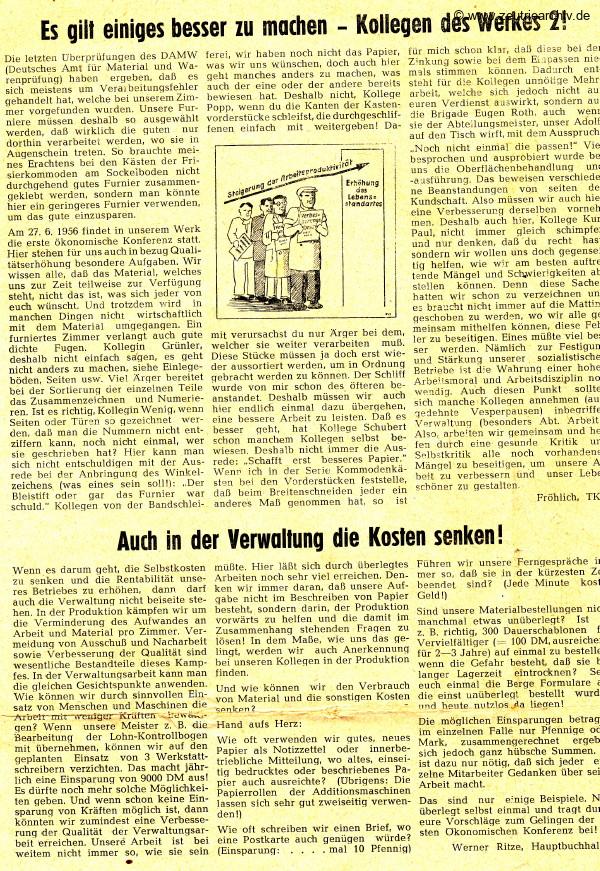Zeutrie Möbel Zeulenroda der neue Möbelwerker