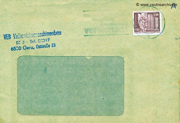 Ordner DWO12 Heizung des VEB Metallweberei Neustadt Orla Betriebsteil Zeulenroda Baderschneider Lenzner DDR heute Zeuro Zeutrie Möbel
