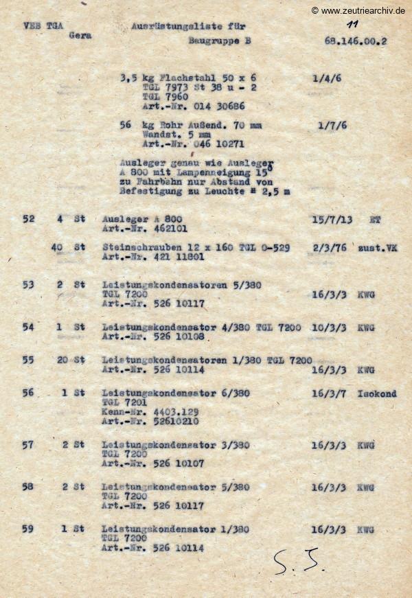 Ordner Licht und Kraftanlage des VEB Metallweberei Neustadt Orla Betriebsteil Zeulenroda Baderschneider Lenzner DDR heute Zeuro Zeutrie Möbel
