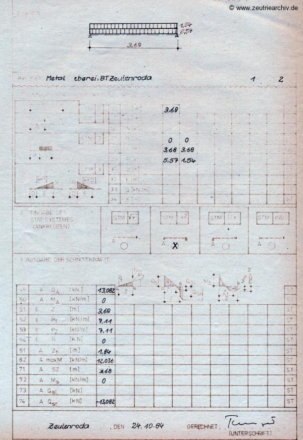 Ordner Maschinenraum und Lastenaufzug des VEB Metallweberei Neustadt Orla Betriebsteil Zeulenroda Baderschneider Lenzner DDR