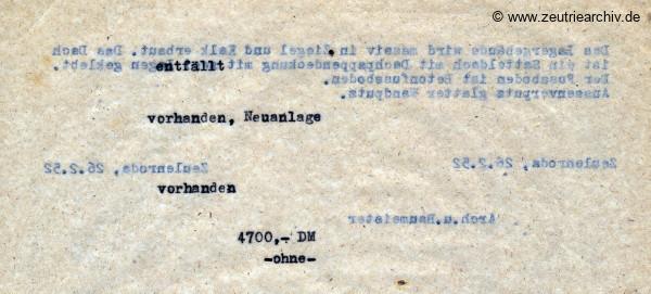 Ordner Lagergebäude des VEB Metallweberei Neustadt Orla Betriebsteil Zeulenroda Baderschneider Lenzner DDR heute Zeuro Zeutrie Möbel
