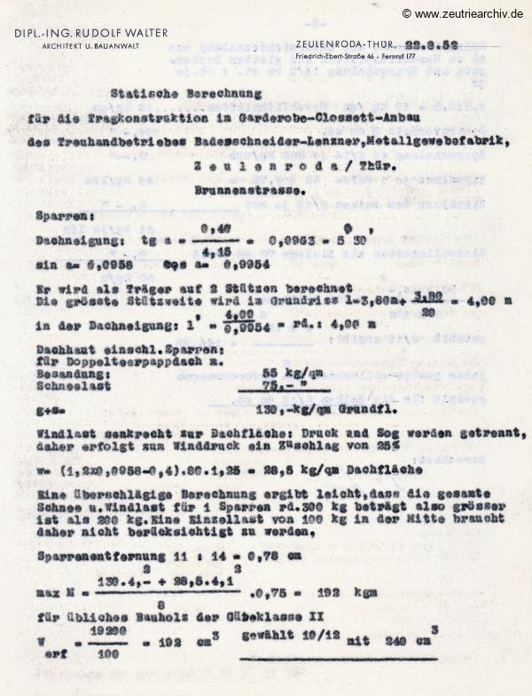 Ordner Briefumschlag Walter des VEB Metallweberei Neustadt Orla Betriebsteil Zeulenroda Baderschneider Lenzner DDR heute Zeuro Zeutrie Möbel